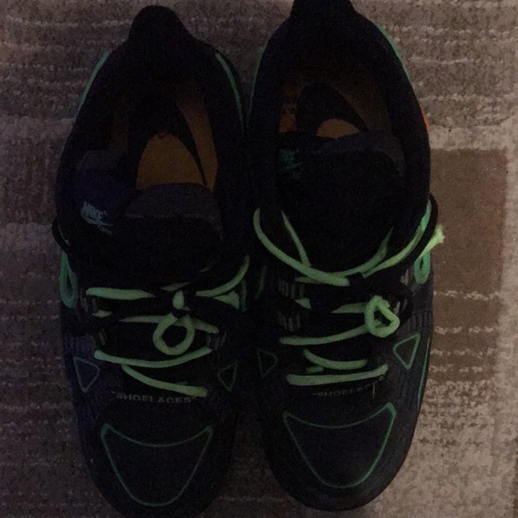 Green Nike rubber dunks size 8.5 off-white’s - Picture 3 of 3